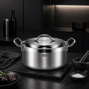 오슬로 플레인 인덕션 스텐냄비 20cm 양수