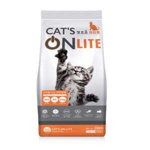 고양이 사료 캣츠온라이트 20kg (박스포장)