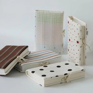 북커버 컬렉션 A5 신국판 책 다이어리 패브릭 소품 2size 5color