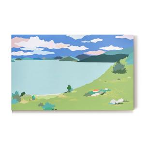 티티카카 호수 박노을 작가 풍경 그림 원화 작품