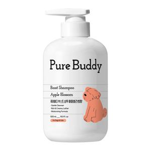 퓨어버디 강아지 부스트 샴푸 애플블라썸향 500ml