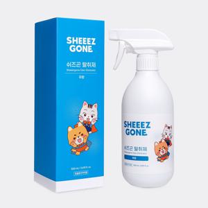 쉬즈곤 강아지 고양이 무향 탈취제 스프레이 500ml