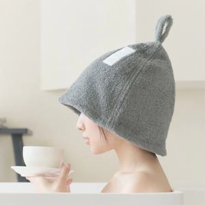 일본 트루타월 공식 런칭 사우나 캡 (그레이, 핑크)