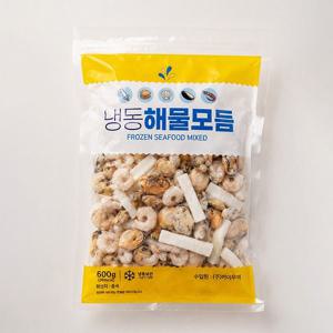 5가지 냉동 해물 모듬 600g (1팩)