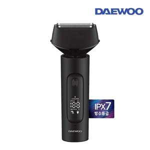 대우 3중날 LED 파워 전기 면도기 휴대용 여행용 C타입 충전식 건습식 방수