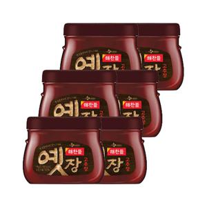 해찬들 옛장 고추장 1kg x6개