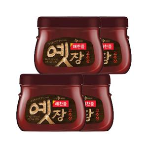 해찬들 옛장 고추장 1kg x4개