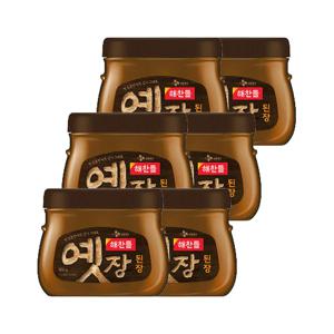 해찬들 옛장 된장 850g x6개