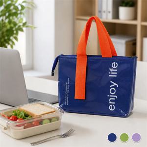 애나멜 방수 도시락 가방 런치백 보온 보냉 쿨러백