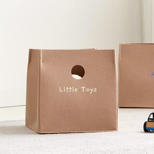 감성 펠트 수납바스켓 LITTLE TOYS 29x29x29cm