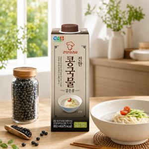 진한 콩국물 검은콩 950ml 12입