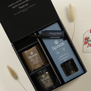 홈 프래그런스 향초 2종 리드 디퓨저 80 mL 선물세트