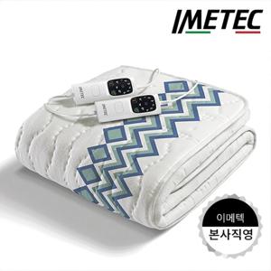 프리미엄 순면 전기요 더블 IMO-668A(격자)
