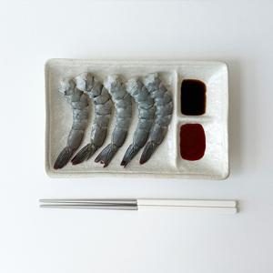 oat 3 plate 오트 3칸 나눔접시 앞접시 회접시 초밥 3구 접시