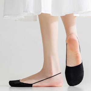 끈 덧신 페이크삭스 구두 하이힐 슬링백 양말