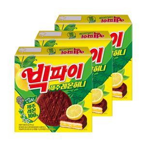빅파이 제주 레몬 허니 324g 3개
