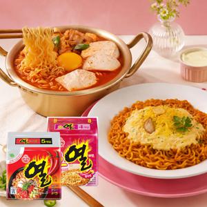 열라면 세트 총 18개입 (열라면 10 + 로열라면 8)
