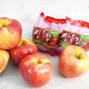 경북 홍로 세척사과 가정용 3kg 15-18과