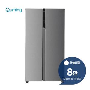 [렌탈] 양문형 냉장고 521L (이녹스 실버) QRSE52TS3YOZ
