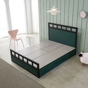 세라 LPM 철제 수납 침대프레임Q