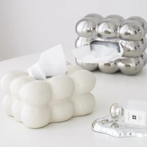 버블 세라믹 오브제 티슈케이스 2color