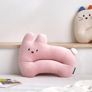 소프트터치 리틀버디 깡총 래빗 경추 베개 45x37