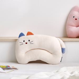 소프트터치 리틀버디 야옹 캣 경추 베개 45x30
