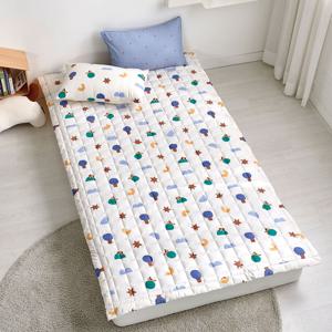 마미허그 소프트워싱 온도조절 티니퍼피 SS 고정밴딩 패드 115x205 아이보리