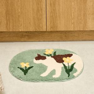 L 터프팅 발매트 냥이 40X60