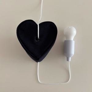 하트 그림자 무드등 인테리어 줄전구 조명 수면등 수유등 출산선물 아기방