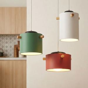 오뜨 3등 펜던트 ( 그린 + 화이트 + 레드 )