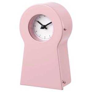 IKEA PS 1995 탁상시계 핑크 14cm
