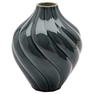 코른스파르브 꽃병 화병 그레이블루 22cm