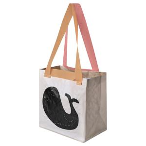 로멜쇤 장바구니 타포린백 고래 27x18x27cm 13L