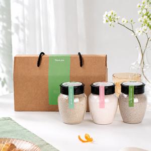 소금 답례품 핑크소금 함초소금 녹차소금 단지 소 3p 세트