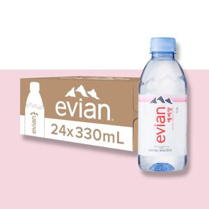 에비앙 미네랄 워터 수입 생수 330ml x 24입