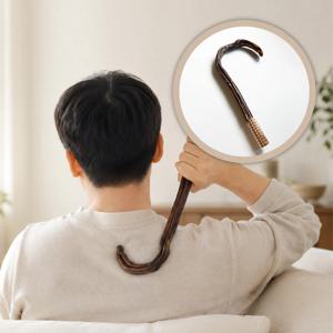갈고리 지압봉 마사지 안마봉 바디 괄사 지압기 도구 나무 목 어깨 안마기 허리 등 결림