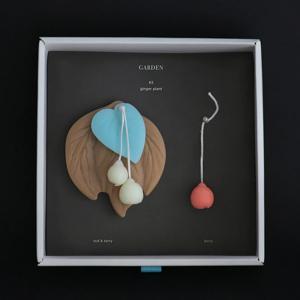 wax tablet & candle _ 생강나무 (Ginger plant)