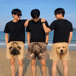 귀여운 남녀공용 동물 반바지 홈웨어 잠옷 반티 파티룩 촬영소품 쓸데없는 웃긴 선물 3typ