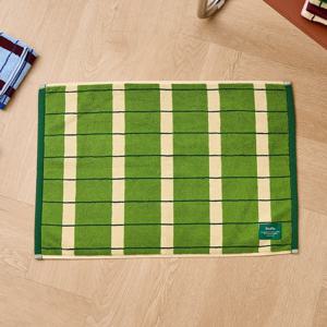 STF 멀티체크 타월발매트 GREEN 45X65cm