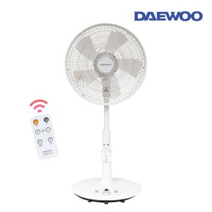 대우 BLDC 5엽 12단 스탠드 선풍기 리모컨 타이머 가정용 저소음 수면풍