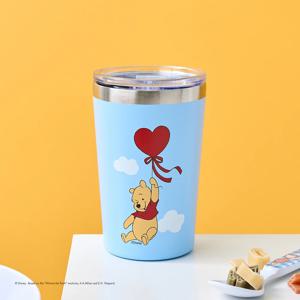 스텐304 보냉컵 블루 350ML