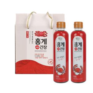 구룡포 홍게간장 2p (500ml 2개)