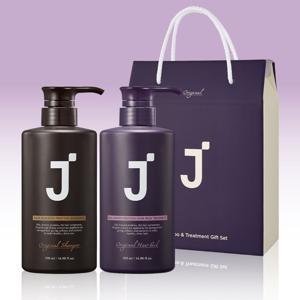 실크케라틴 단백질 샴푸+트리트먼트 선물세트(500ml+500ml)