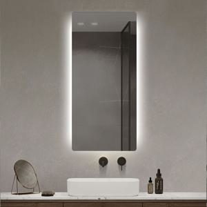 LED 사각거울 상하 좌우 간접조명 맞춤 조명 제작 거울 600x600