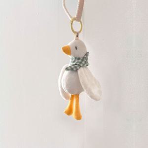 행운 오리 키링 Lucky Duck Key ring - White