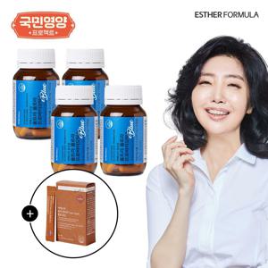 [국민영양] 여에스더 프로바이오틱스 유산균(블루) 8개월분 (390mg x 60캡슐 x 4병)+카무트 1박스