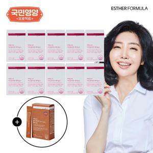 [국민영양] 여에스더 어린콜라겐 레티놀A 20주분 (820mg x 42정 x 10박스) +카무트 1박스