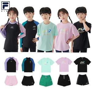 (신세계천안아산점)[특가할인]휠라키즈 반팔 반바지 래쉬가드 균일가 모음[FK2RTG2A04X]
