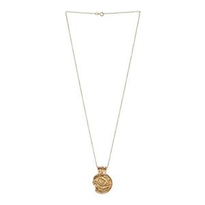 (신세계김해점)[알리기에리] 일루미네이티드 아이 메달리온 네크리스 FJ1588 ABRZ 24GOLD